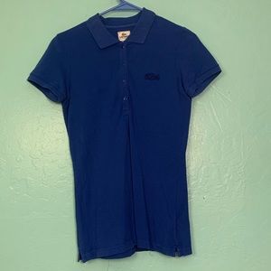 Lacoste women’s collared polo shirt sz38